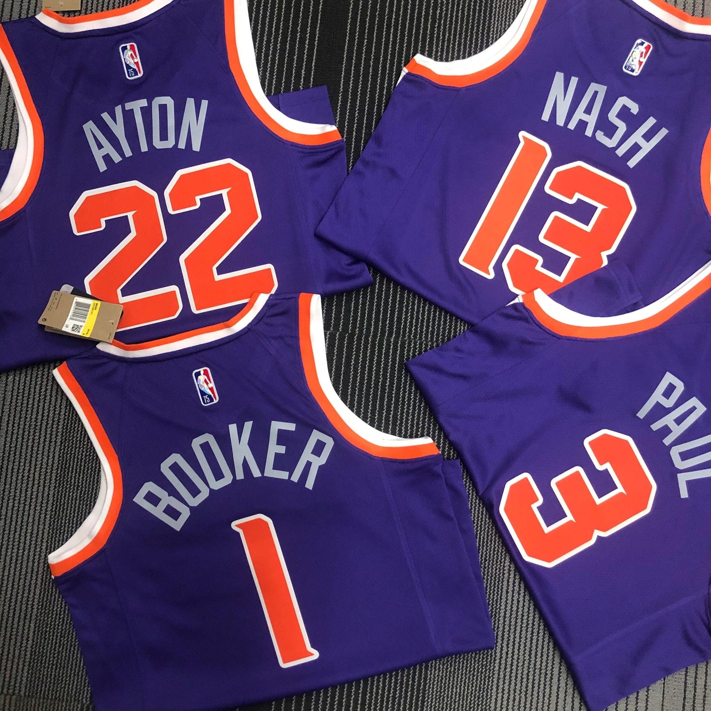 Regata Phoenix Suns Icon Edition Diamante 75th