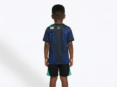 Brazil Kids Jordan Away 2026 World Cup - Kit Kids Brasil