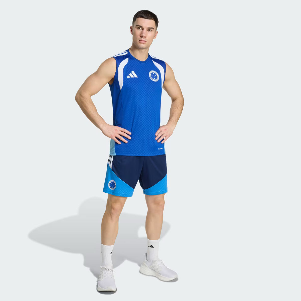 Regata Adidas Cruzeiro Training 2026 - with Sponsors