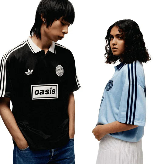 Adidas x Oasis Tour Jacquard Jersey Blue - Adidas Originals