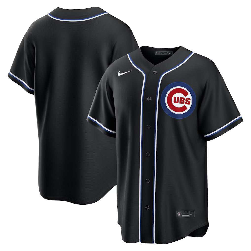 Jersey Chicago Cubs Black Out Torcedor