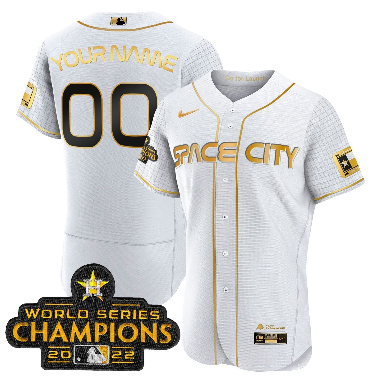 Camisa MLB 2023 Space City Champions Jersey