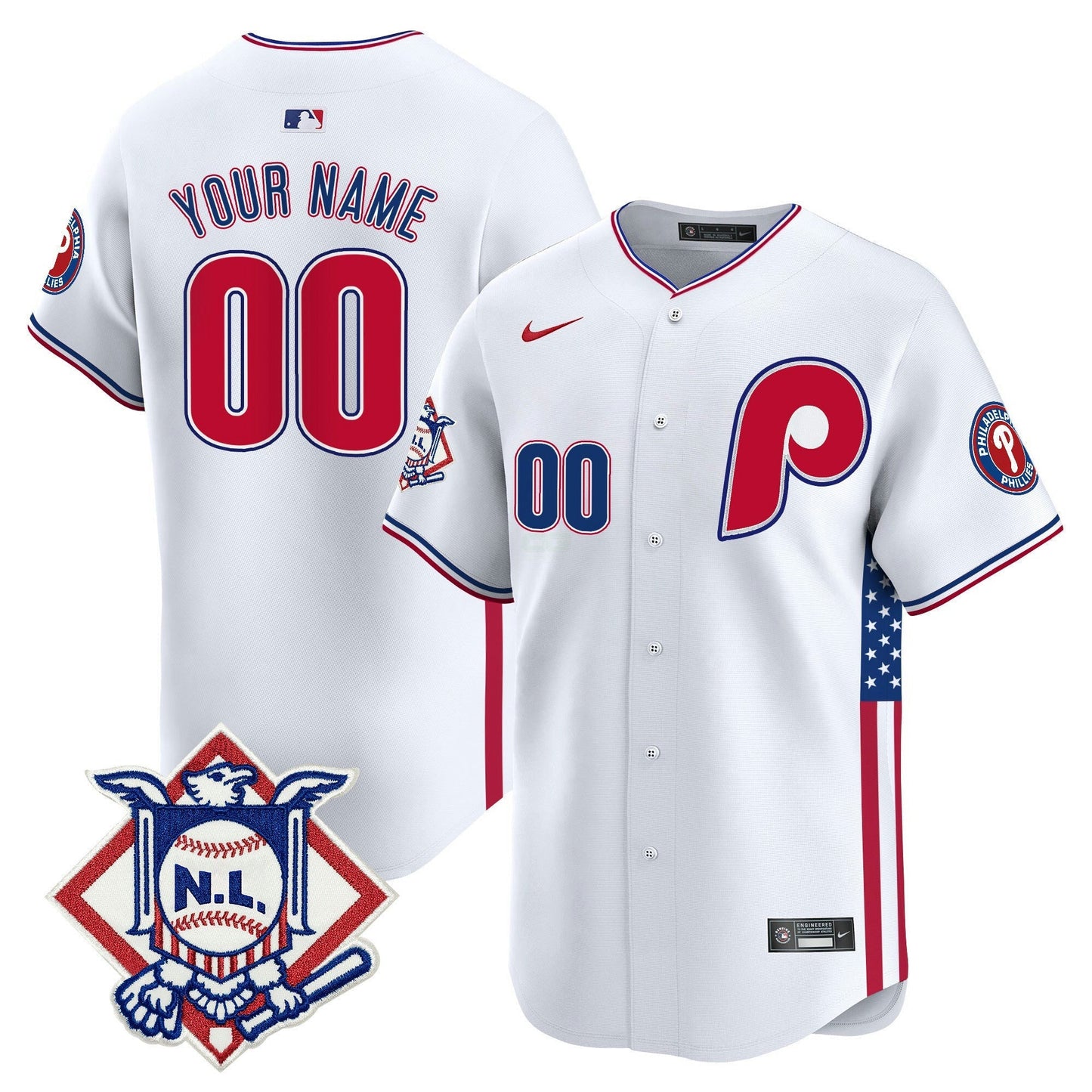 Camisa MLB 2024 Fourth of July Vapor Premier Limited Jersey V4