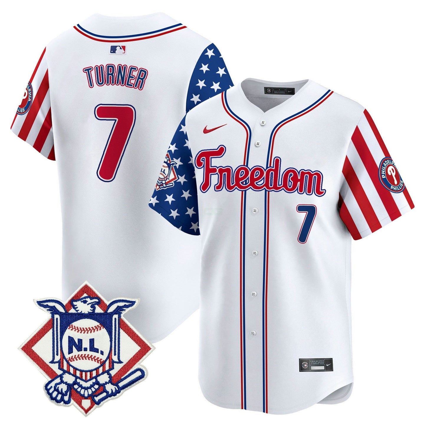Camisa MLB 2024 Fourth of July Vapor Premier Limited Jersey V3