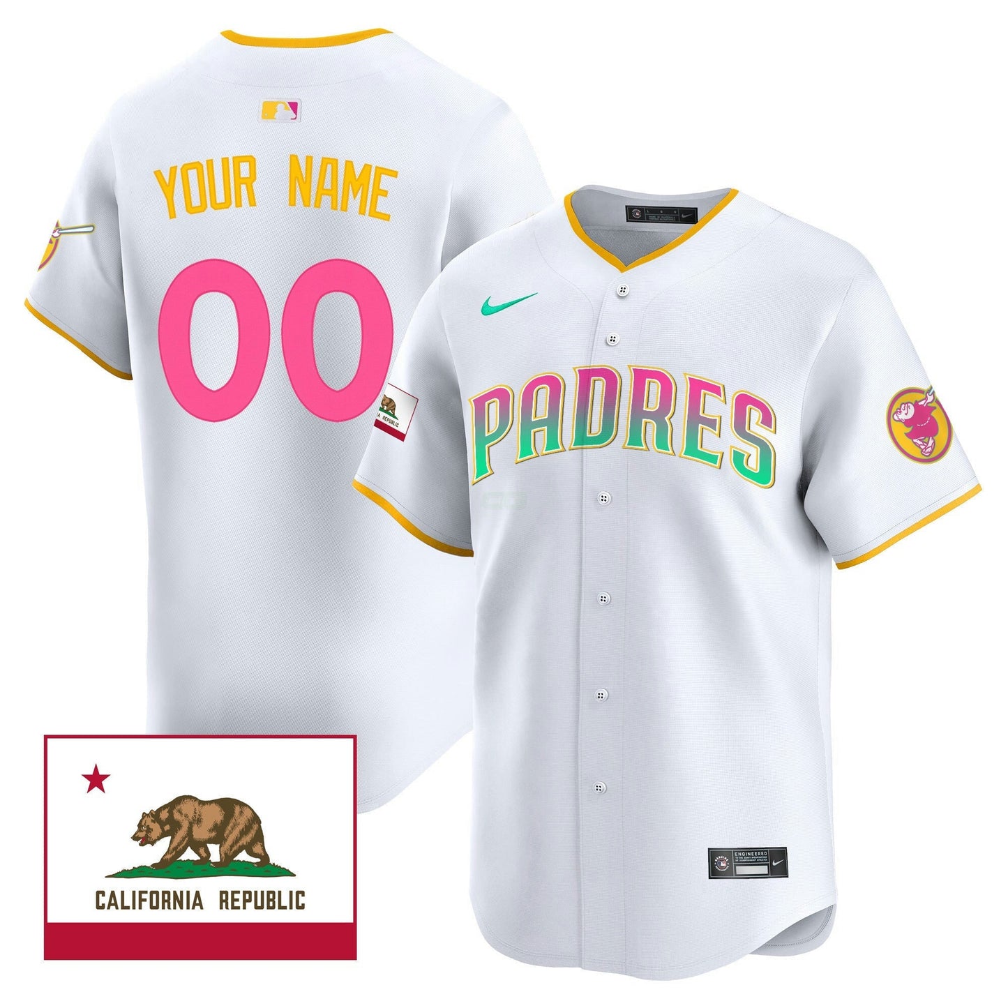 Camisa MLB 2024 San Diego City Style Vapor Premier Limited Jersey V2
