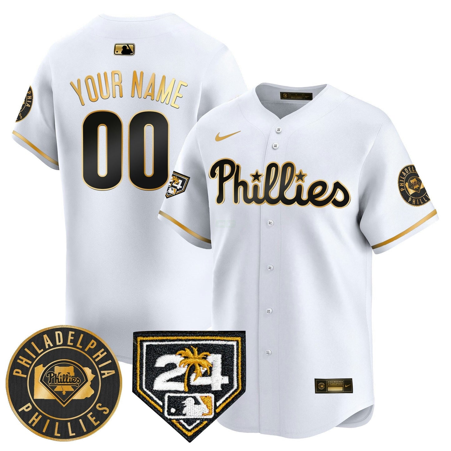 Camisa MLB 2024 Spring Training Patch Vapor Premier Limited Jersey V2