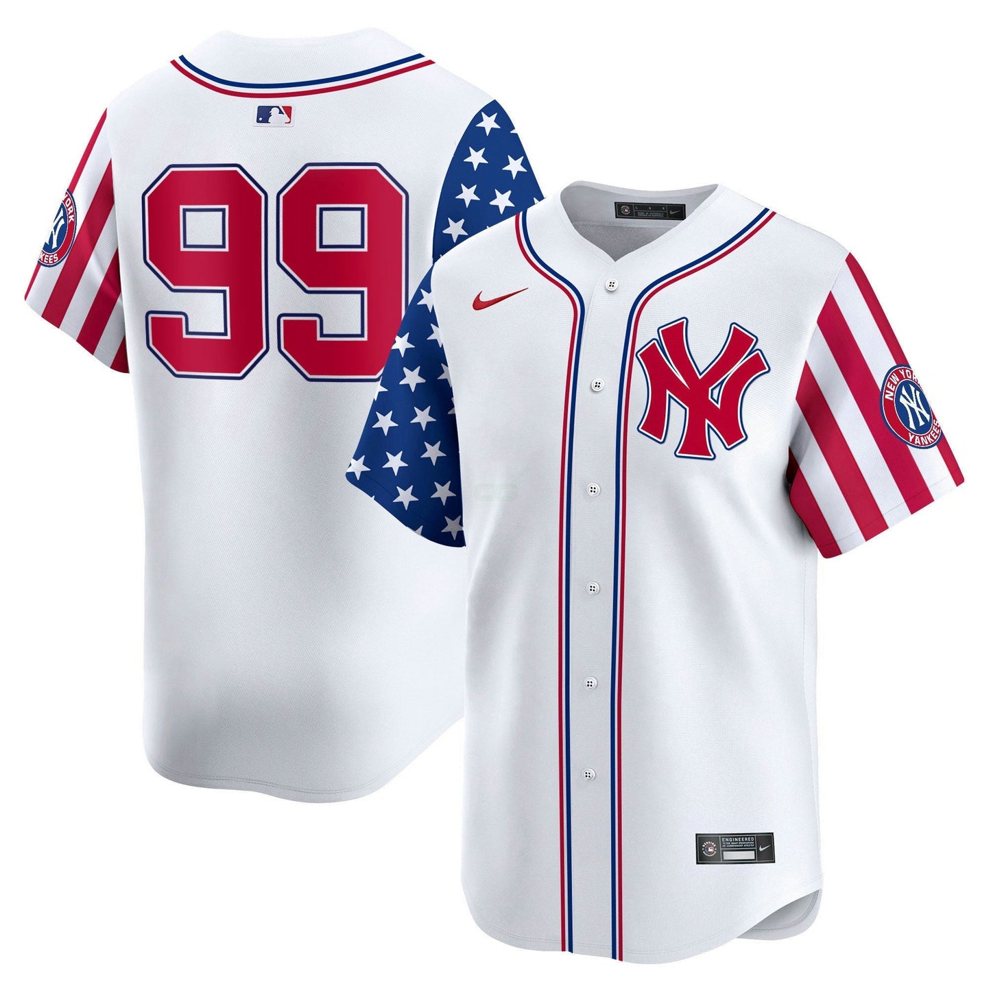 Camisa MLB Aaron Judge New York 2024 Independence Day Vapor Premier Limited Jersey