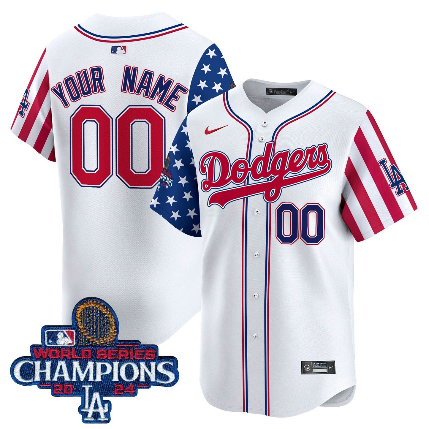 Camisa MLB American Style 2024 World Series Champions Vapor Premier Limited Jersey