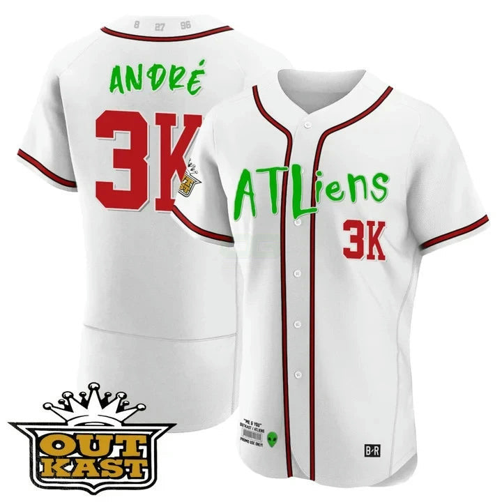Camisa MLB Andre 3K Atlanta Atliens Jersey