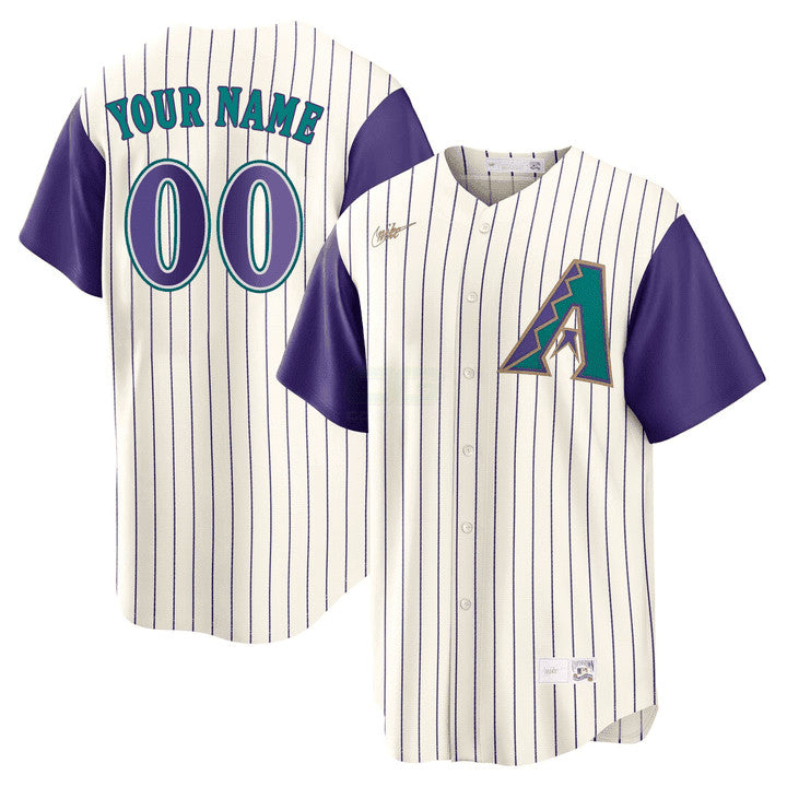 Camisa MLB Arizona Throwback Arizona State & 25th Anniversary Patch Jersey