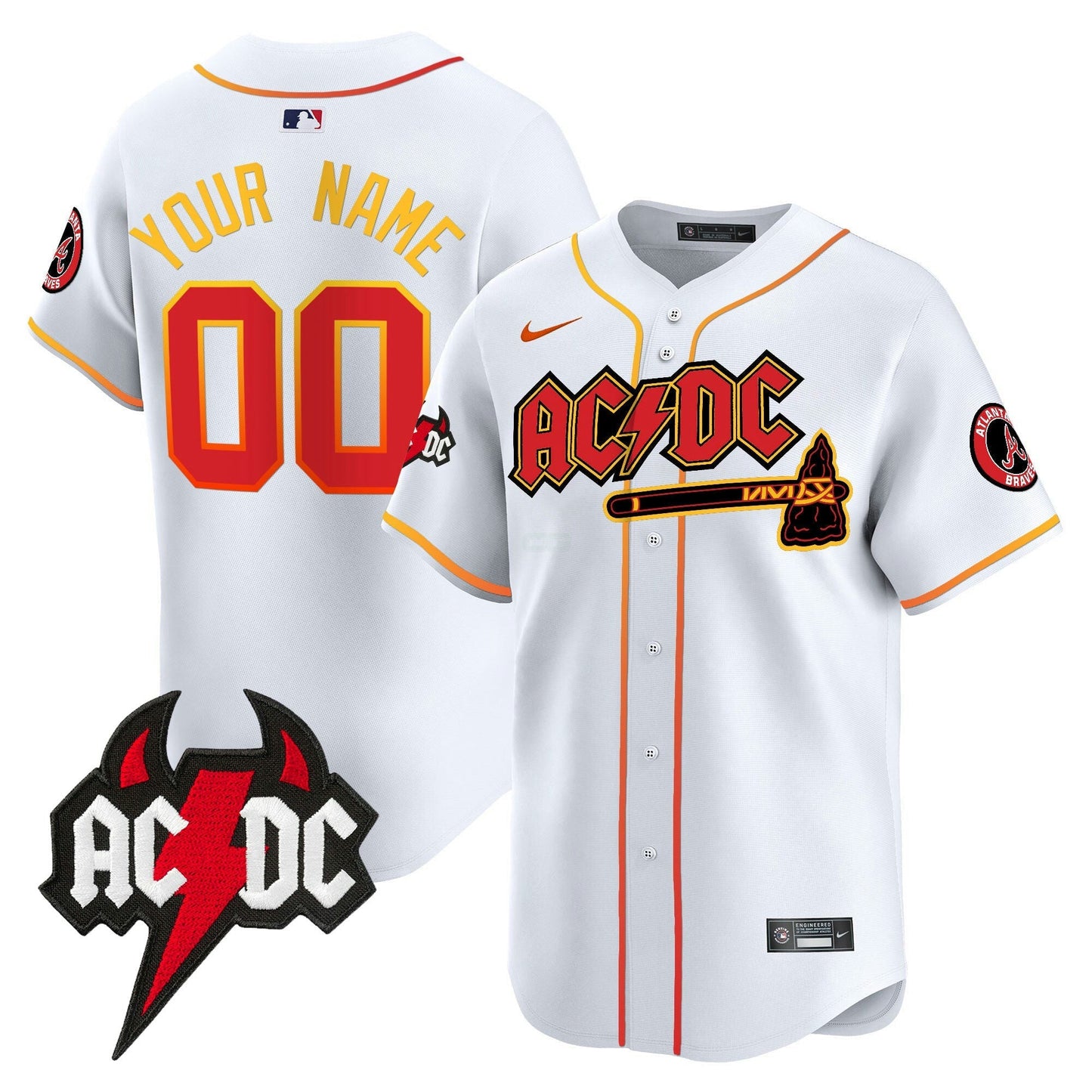 Camisa MLB Atlanta AC/DC Vapor Premier Limited Jersey