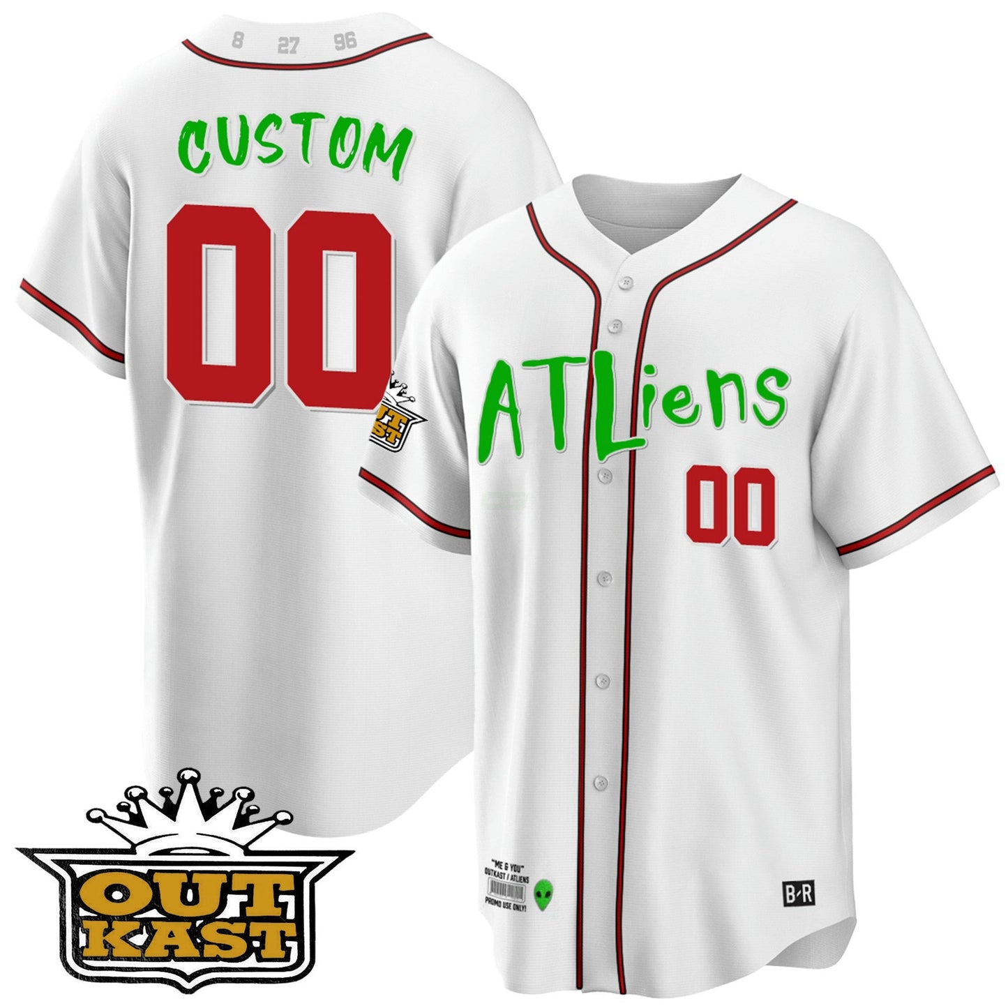 Camisa MLB Atlanta Atliens Cool Base Jersey