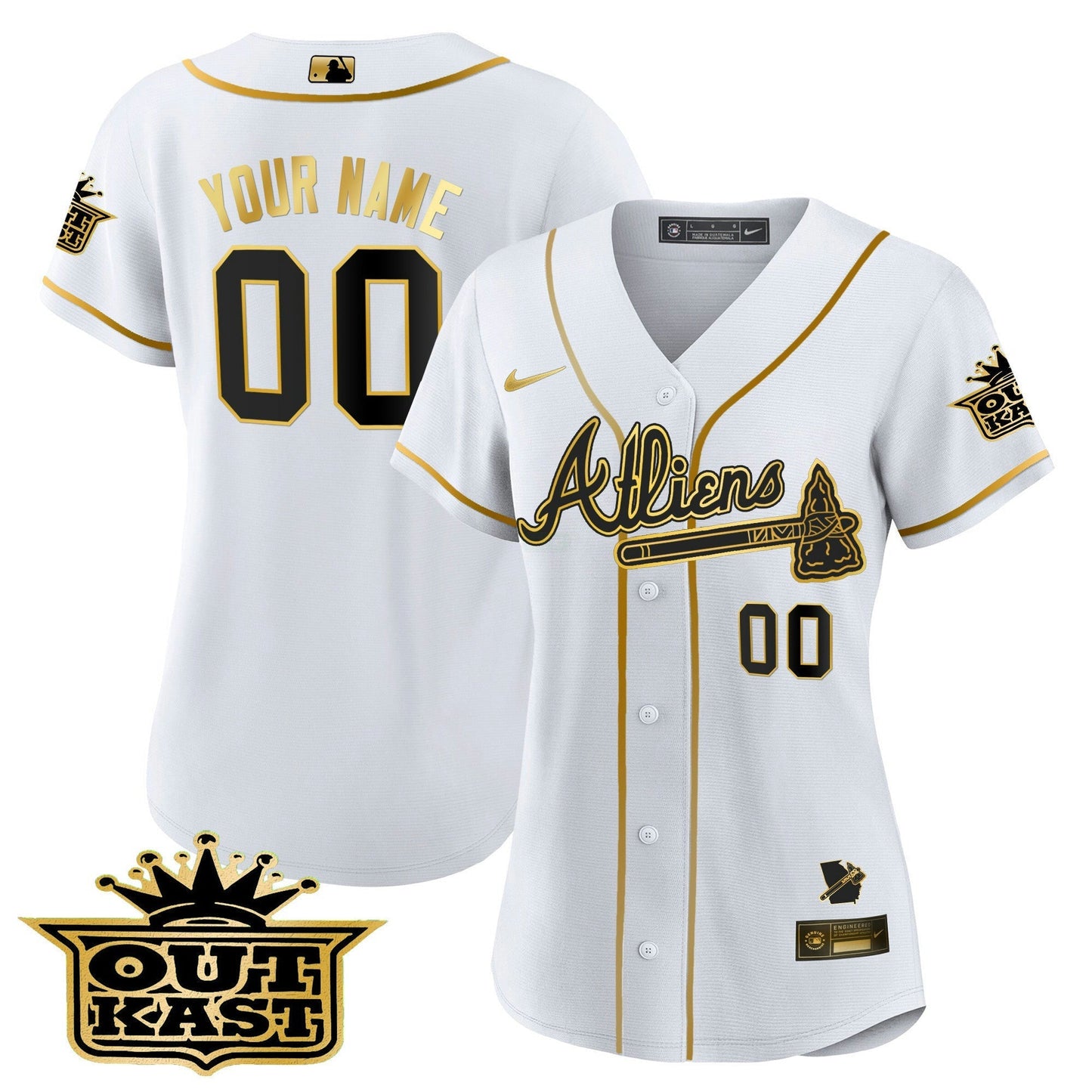 Camisa MLB Atlanta Atliens Flex Base Jersey V2