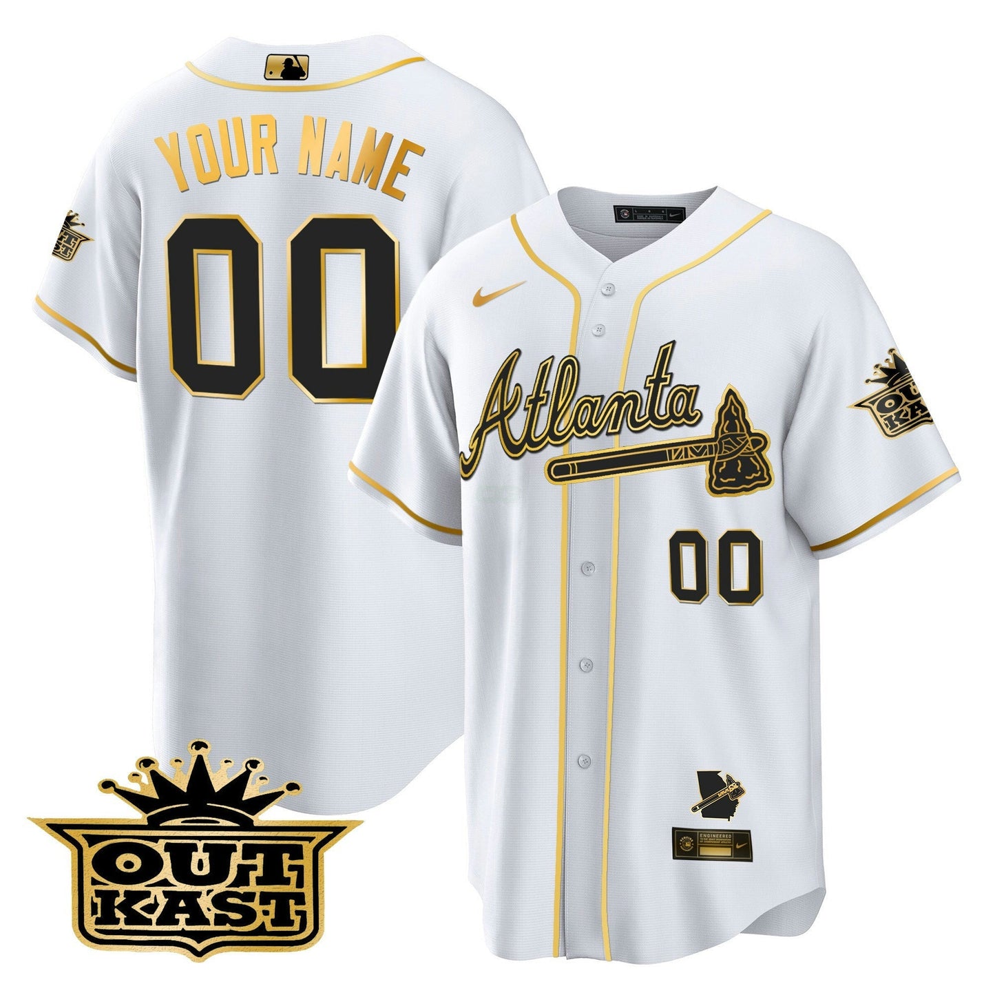 Camisa MLB Atlanta Outkast Cool Base Jersey V3