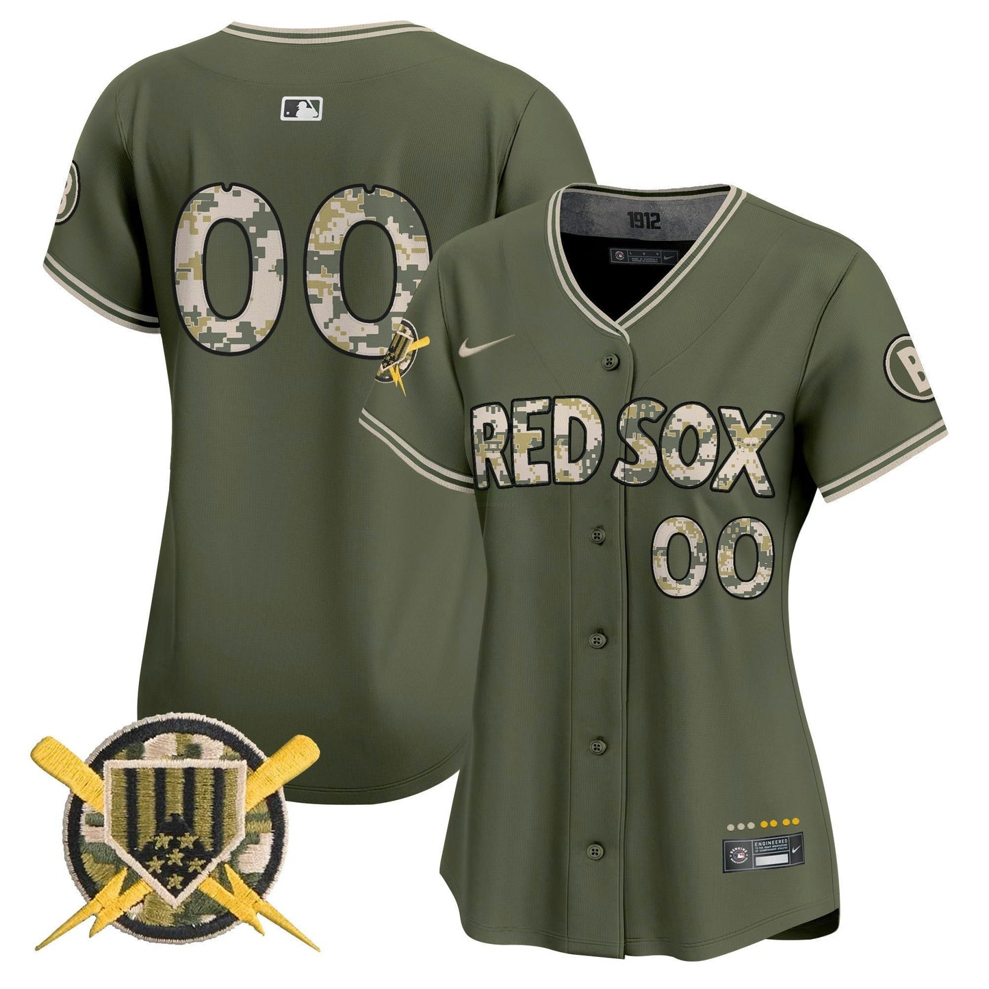 Camisa MLB Boston Armed Forces Day Vapor Premier Limited Jersey - Custom