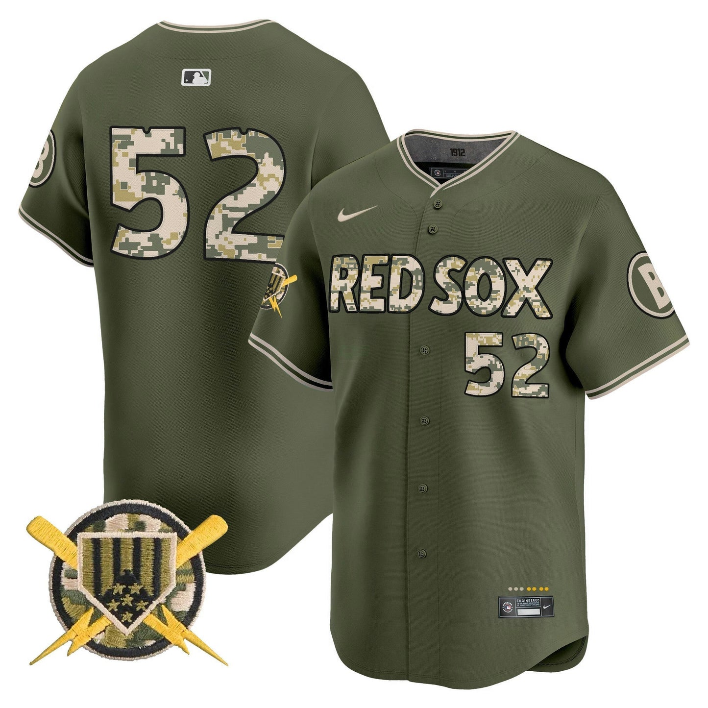 Camisa MLB Boston Armed Forces Day Vapor Premier Limited Jersey