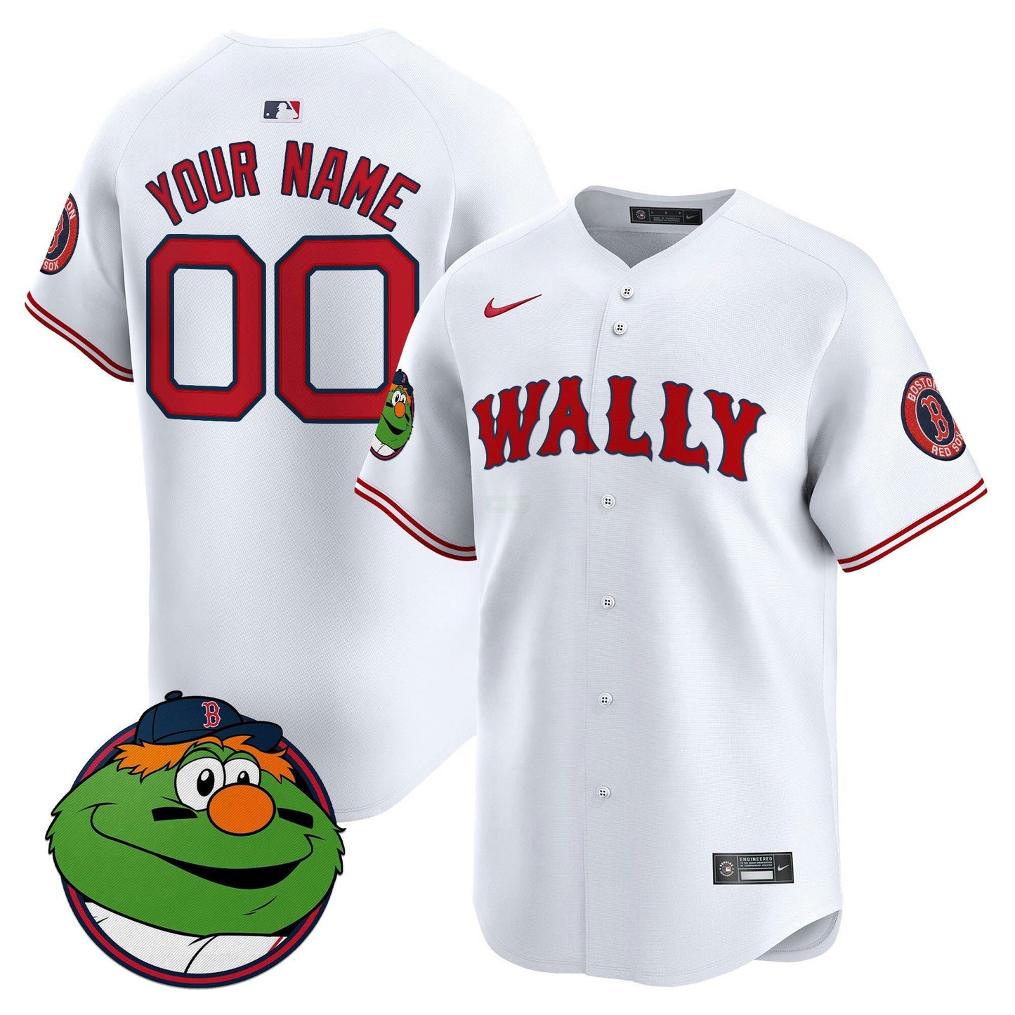 Camisa MLB Boston Wally Vapor Premier Limited Jersey