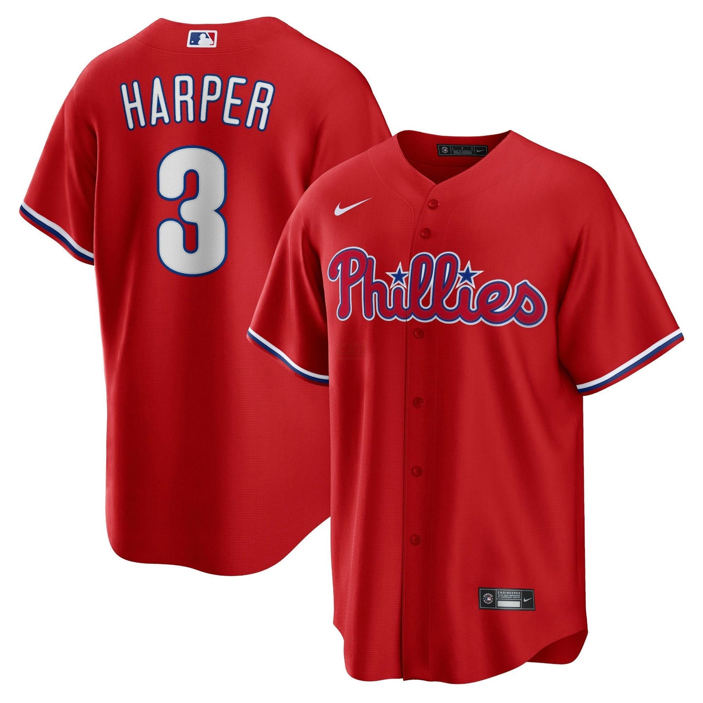 Camisa MLB Bryce Harper Philadelphia Cool Base Jersey - Cool Base