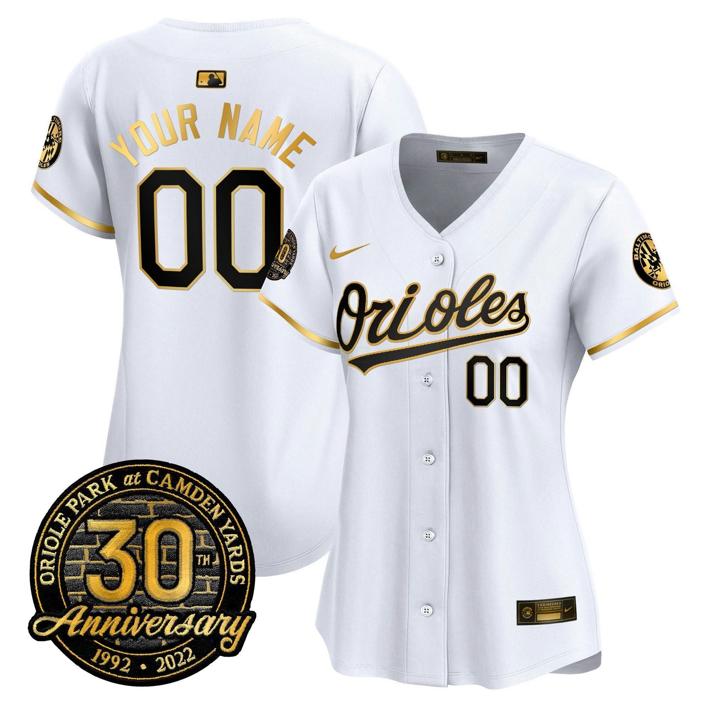 Camisa MLB Camden Yards 30th Anniversary Patch Vapor Premier Limited Jersey