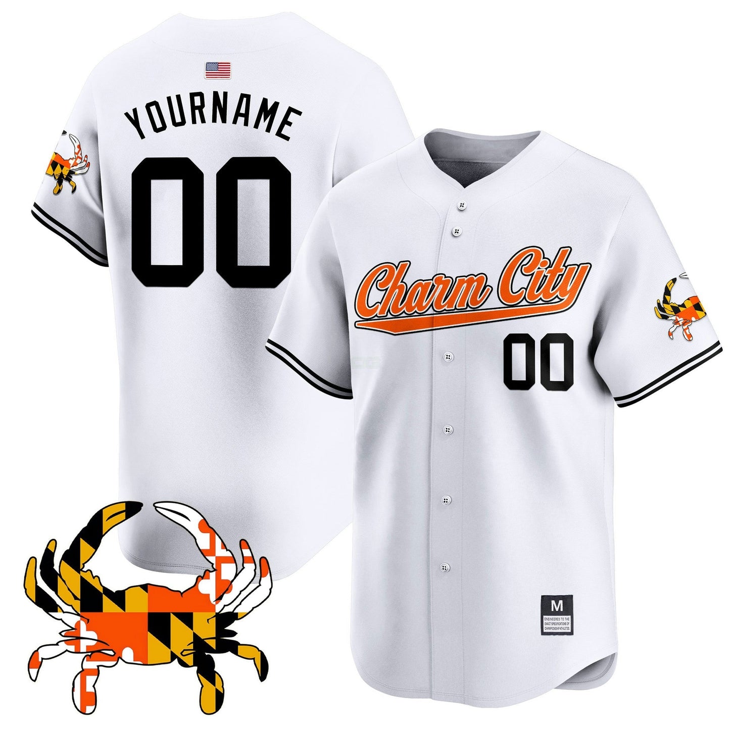 Camisa MLB Baltimore Orioles Charm City Vapor Premier Limited Jersey