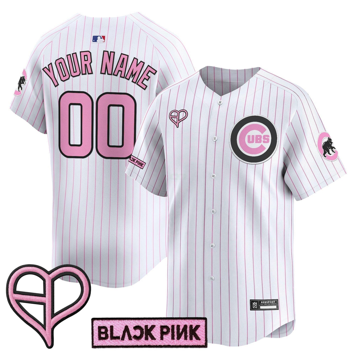 Camisa MLB Chicago x BLACKPINK 2025 Vapor Premier Limited Jersey