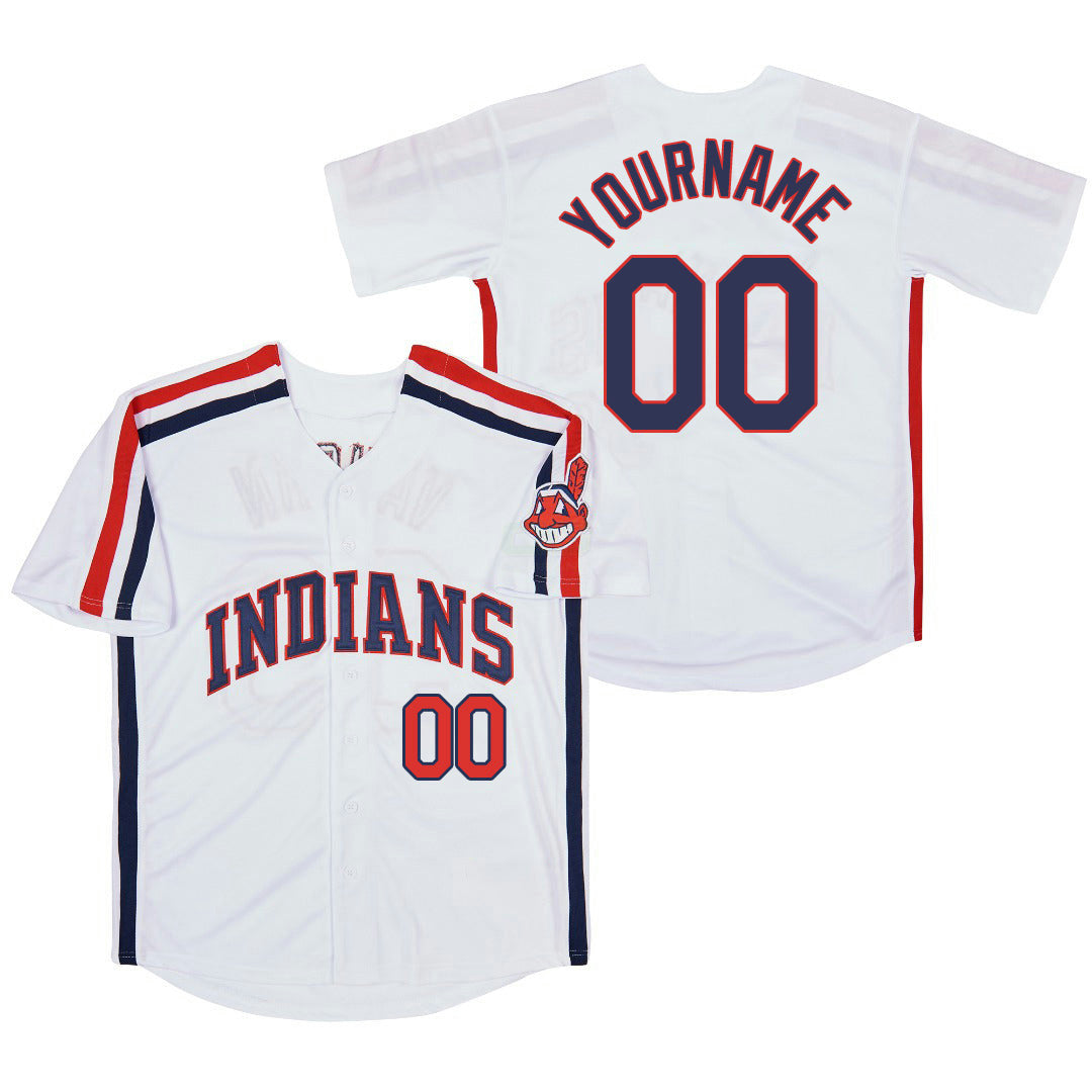 Camisa MLB Custom Indians Jersey (ships 3-6 weeks)