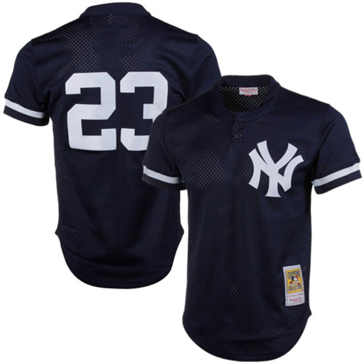 Camisa MLB Don Mattingly New York Navy Jersey - Azul Marinho