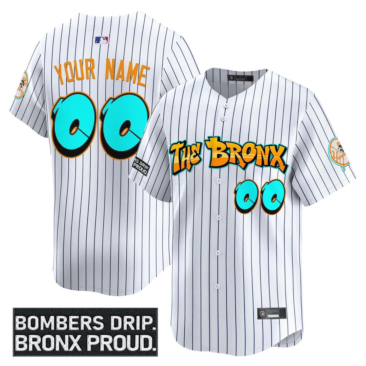Camisa MLB ‘Graffiti Bronx Bombers Edition’ Vapor Premier Limited Jersey