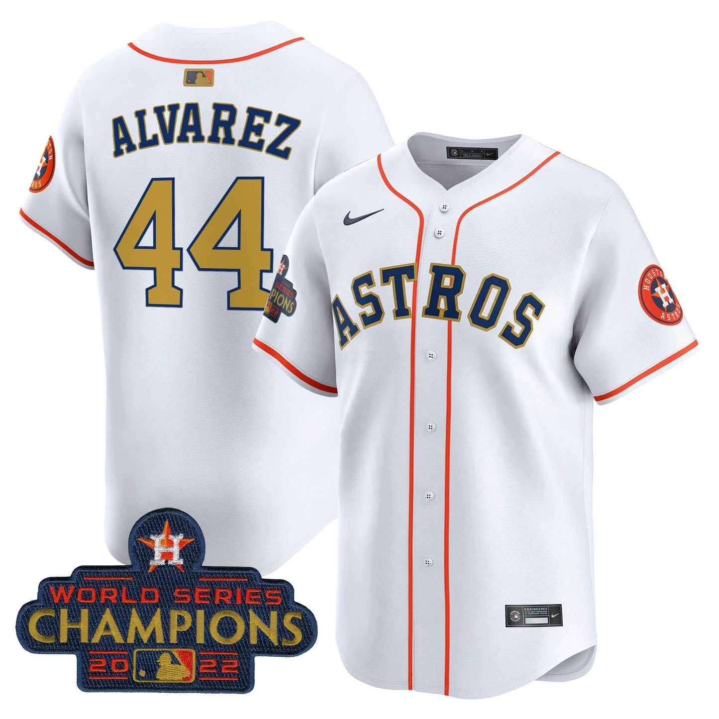 Camisa MLB Houston 2022 World Series Champions Vapor Premier Limited Jersey