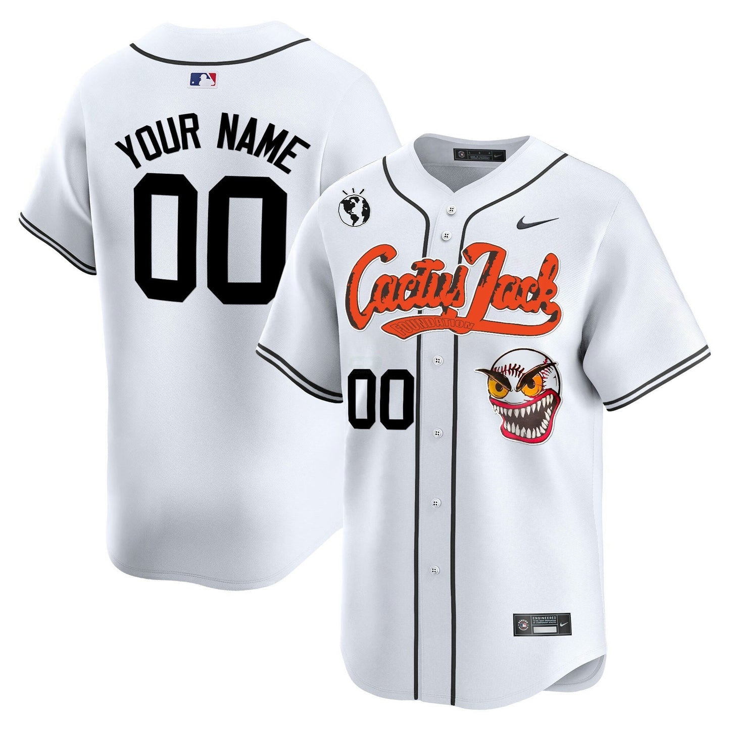 Camisa MLB Houston Cactus Jack Vapor Premier Limited Jersey – Stitched