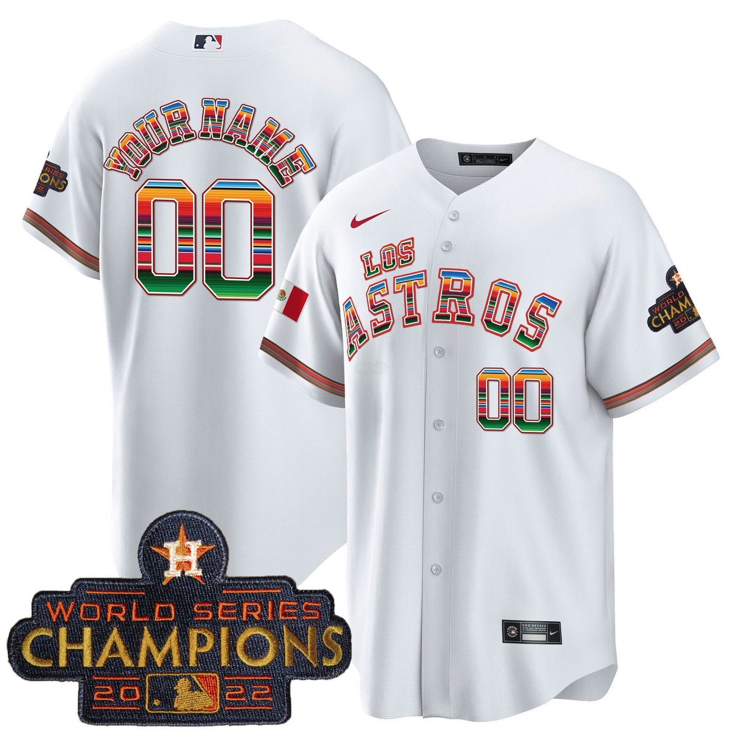 Camisa MLB Houston Los Mexico Jersey
