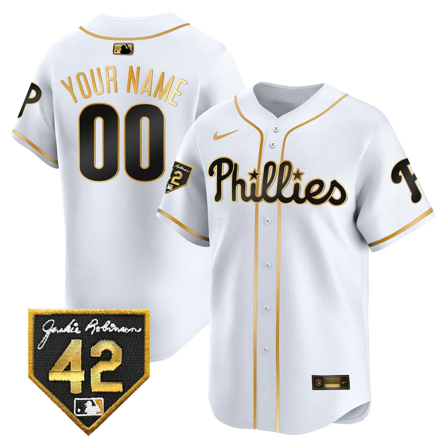 Camisa MLB Jackie 2024 Robinson Patch Vapor Premier Limited Jersey