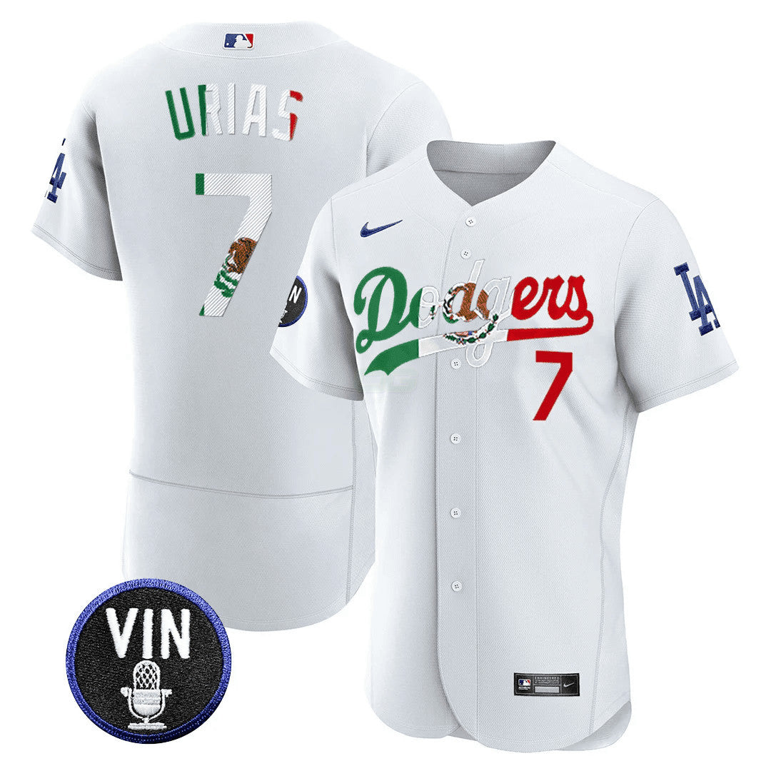 Camisa MLB Julio Urias Mexico Special Jersey