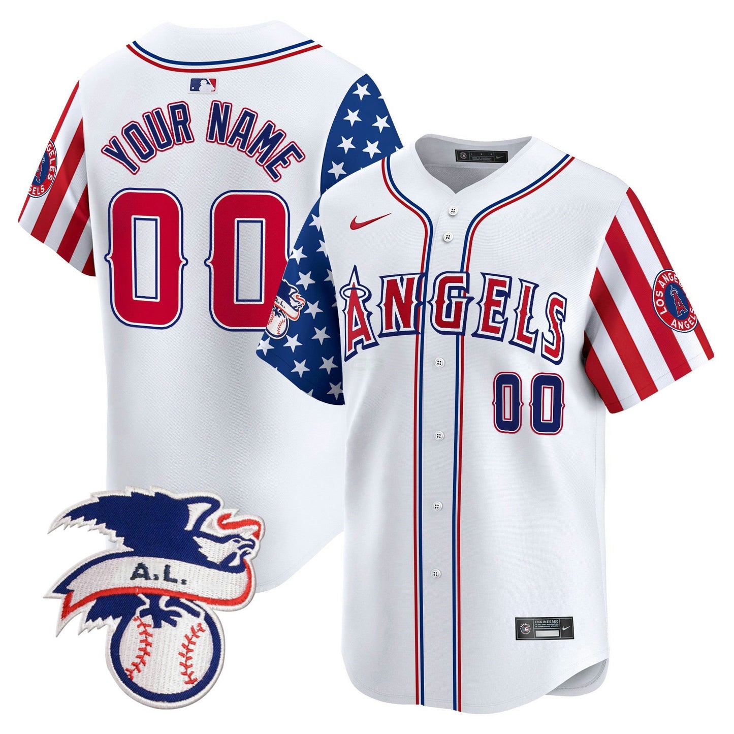 Camisa MLB Los Angeles 2024 Fourth of July Vapor Premier Limited Jersey