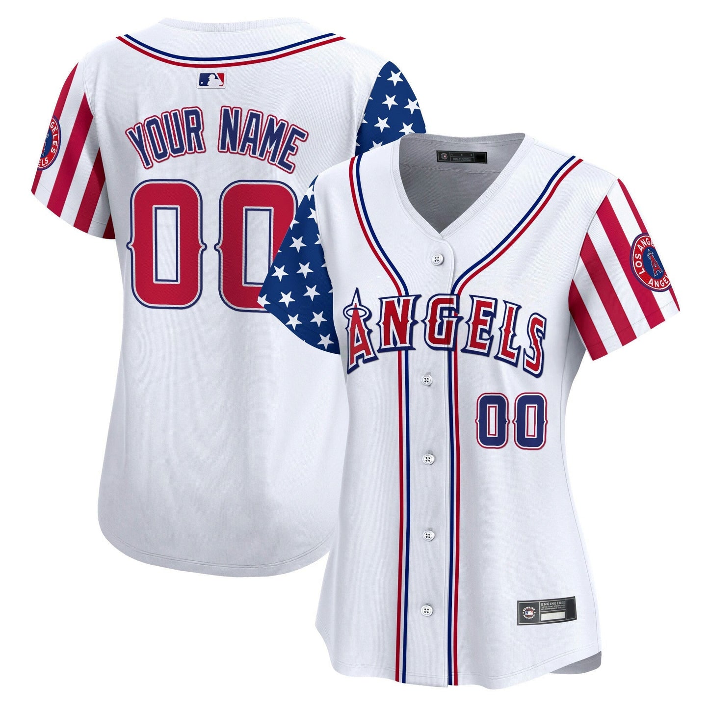 Camisa MLB Los Angeles 2025 Independence Day Vapor Premier Limited Jersey