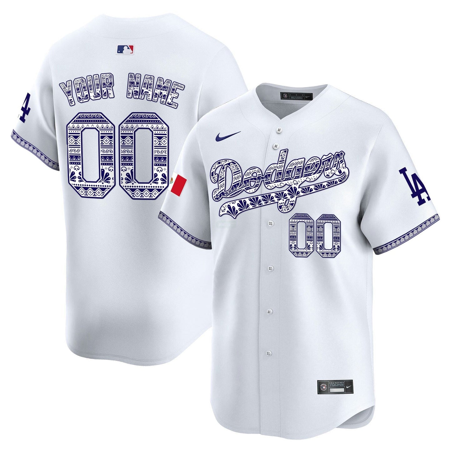 Camisa MLB Los Angeles Mexico Vapor Premier Limited Jersey V3