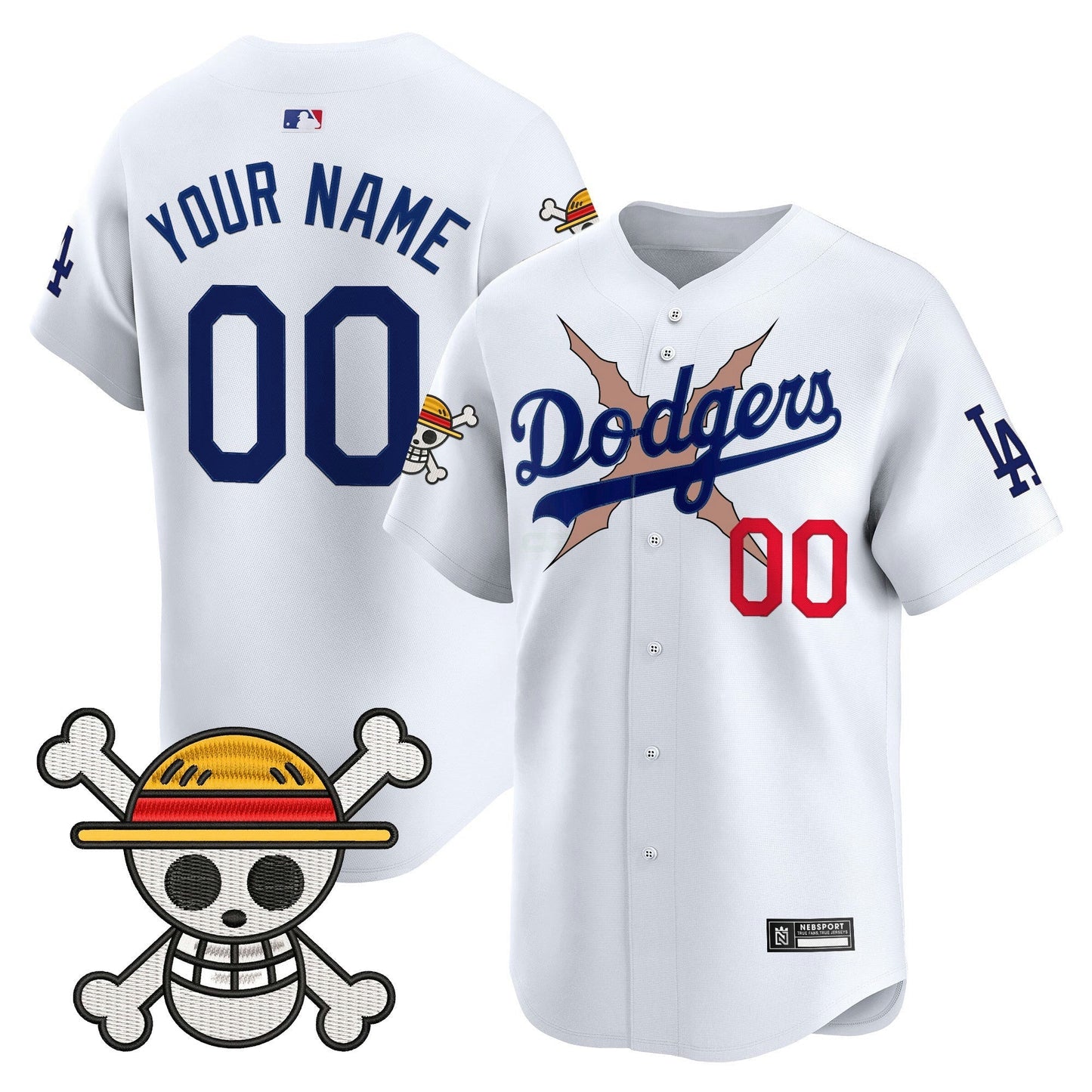 Camisa MLB Los Angeles x One Piece 2025 Vapor Premier Limited Jersey – Stitched