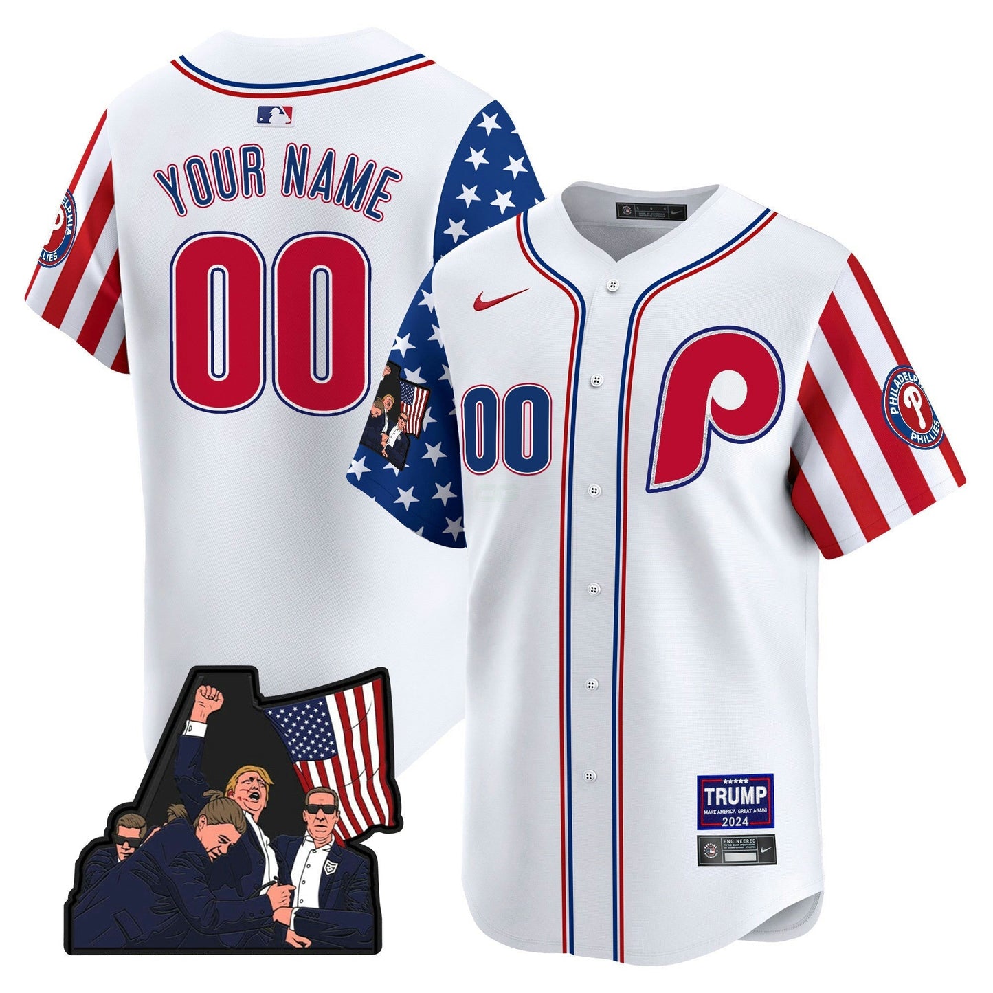 Camisa MLB Make American Great Again Vapor Premier Limited Jersey