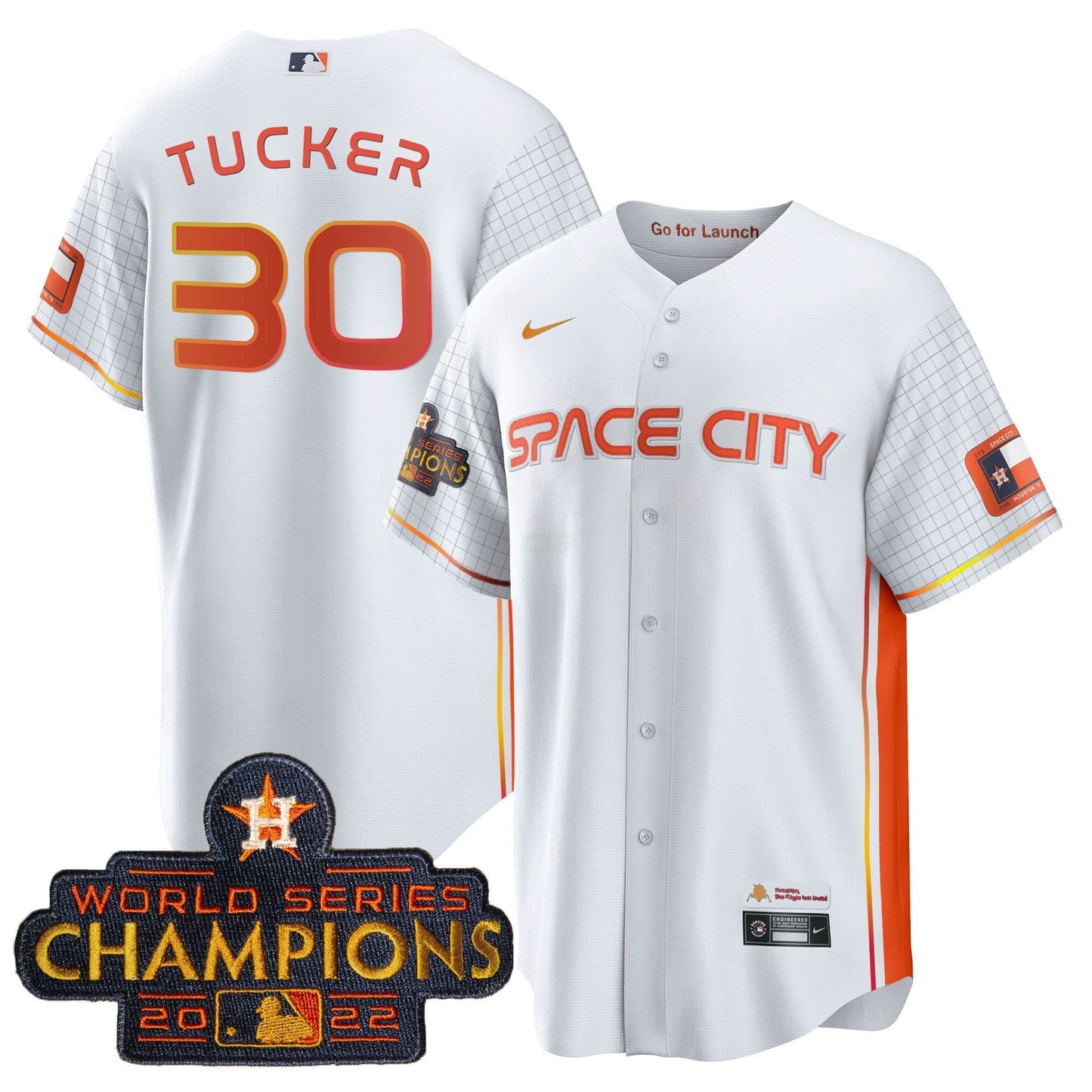 Camisa MLB Men’s 2023 Space City Champions Cool Special Jersey