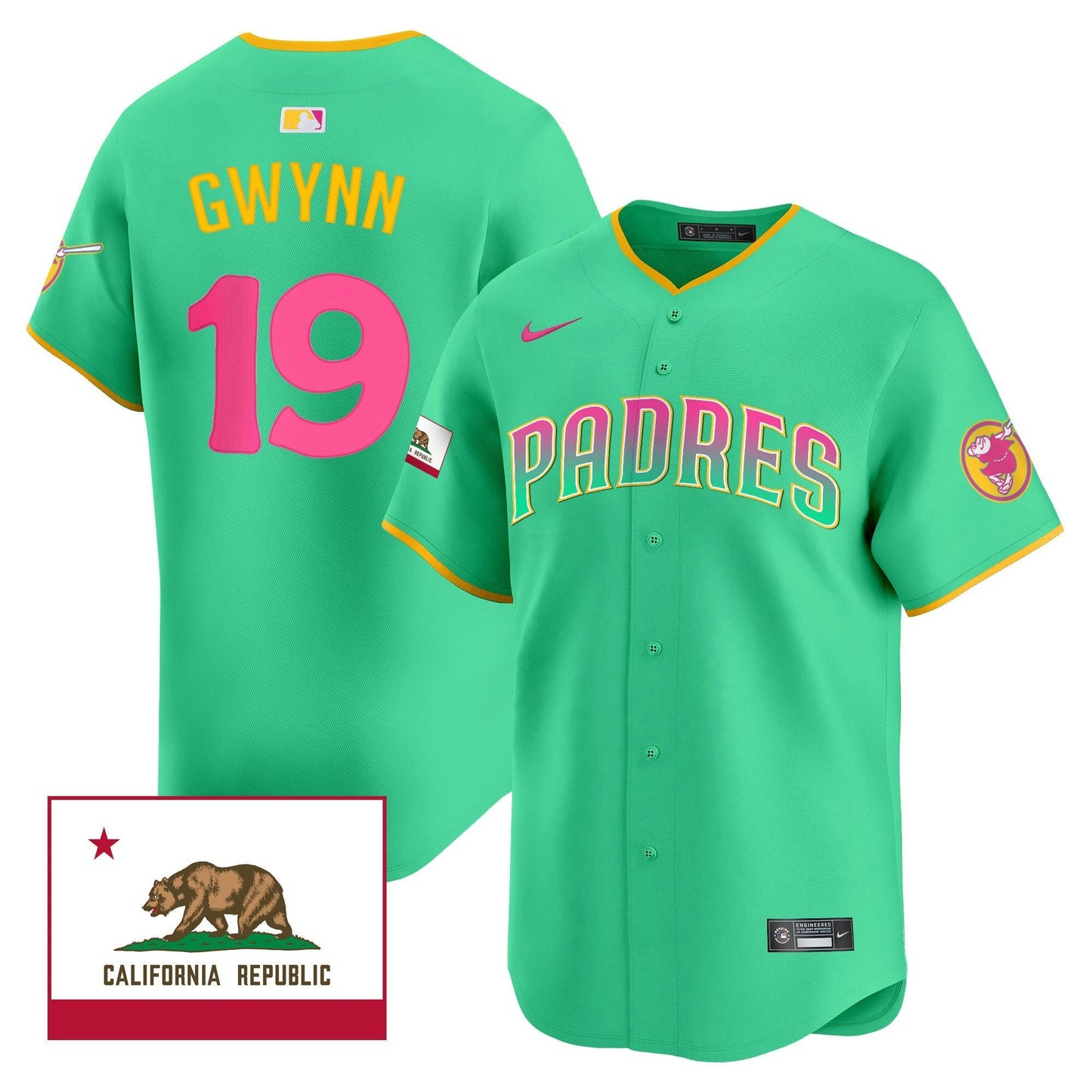 Camisa MLB Men’s 2024 San Diego City Style Vapor Premier Limited Jersey V2