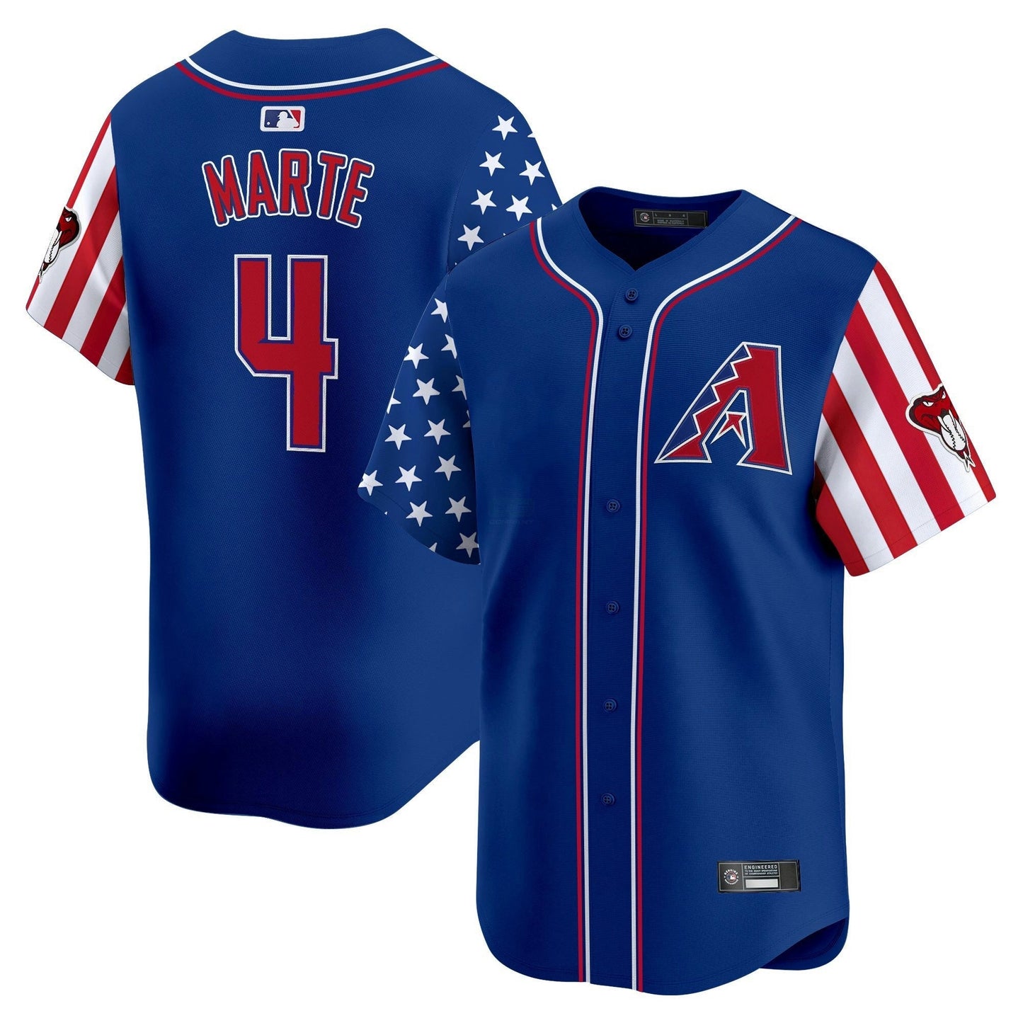 Camisa MLB Men’s Arizona 2025 Independence Day Vapor Premier Limited Jersey