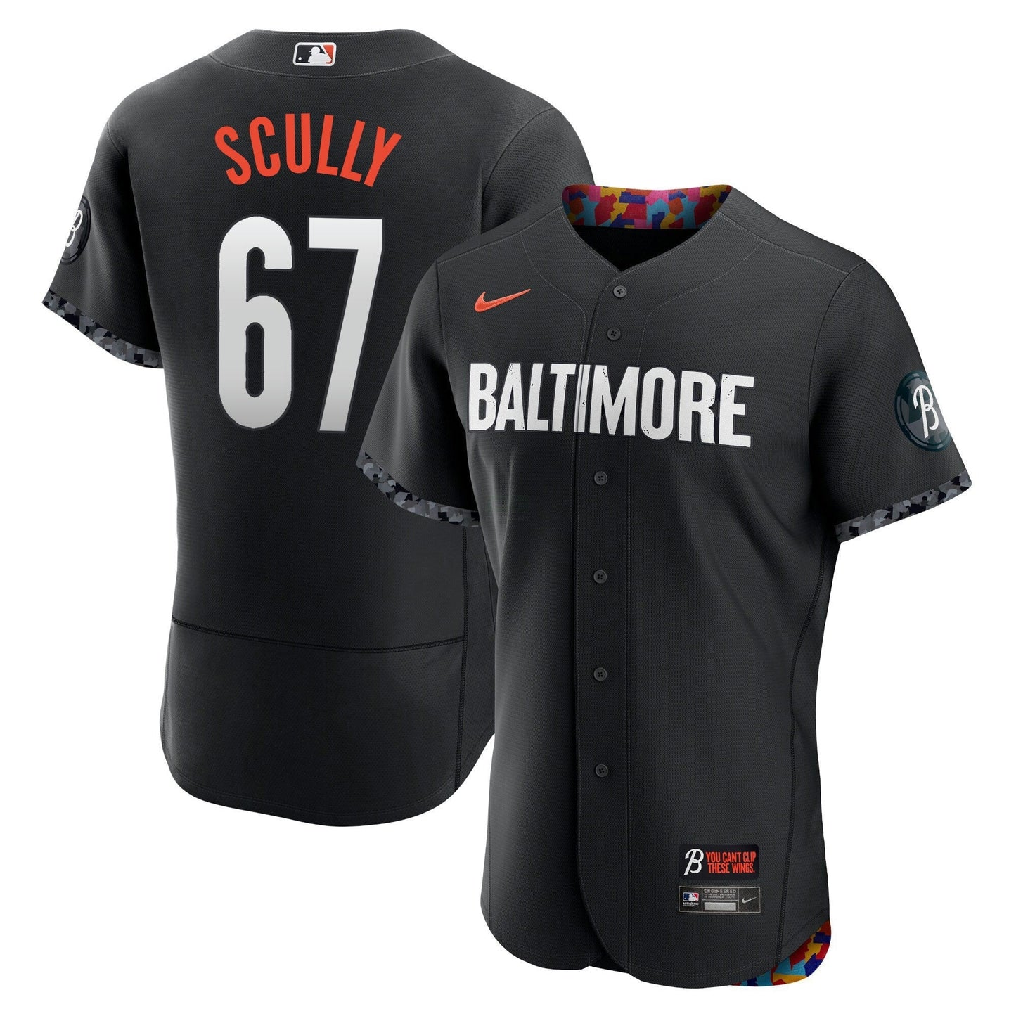 Camisa MLB Men’s Baltimore 2023 City Connect Jersey