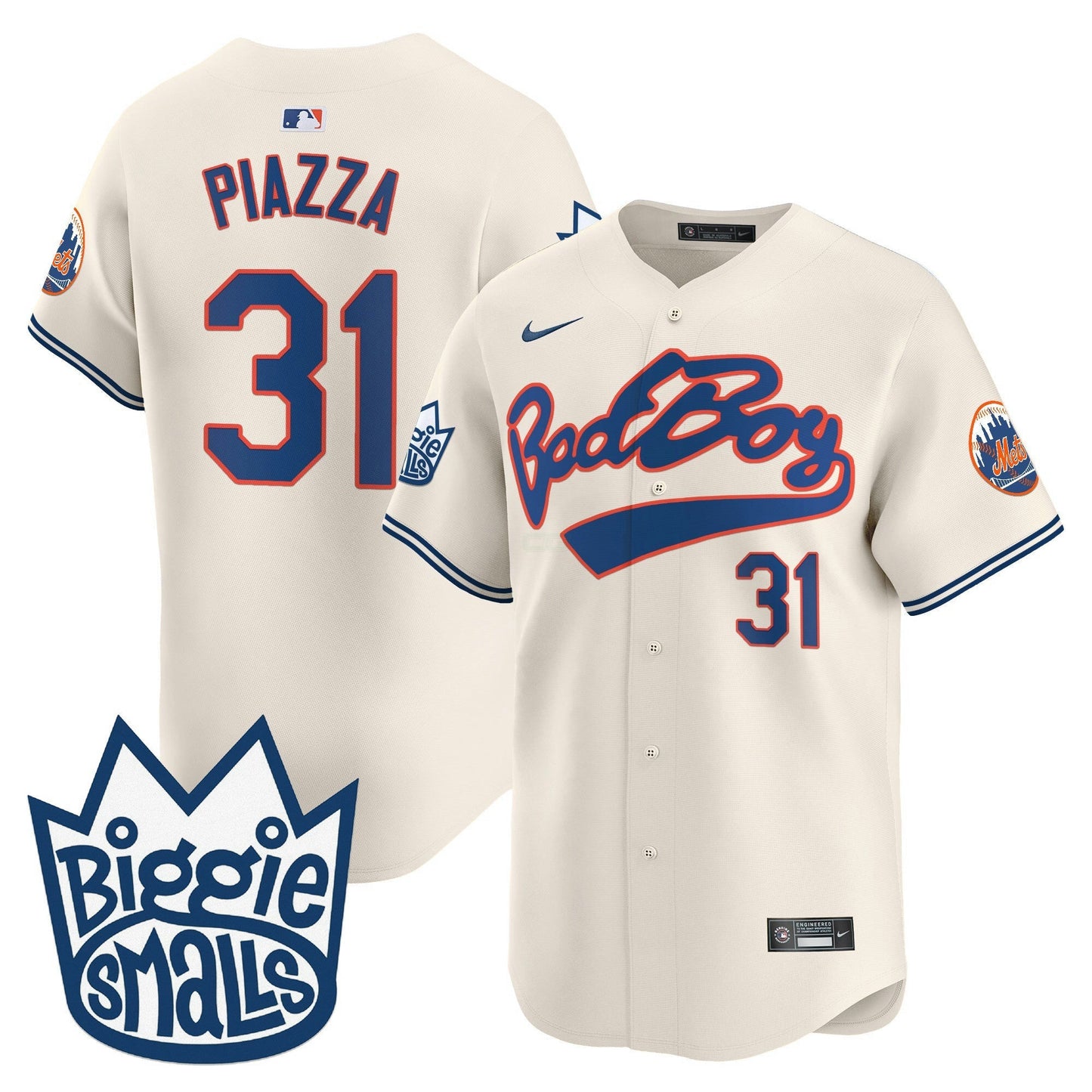 Camisa MLB Men’s Biggie Smalls Vapor Premier Limited Jersey