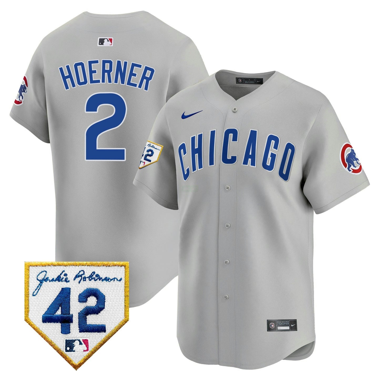 Camisa MLB Men’s Chicago 2024 Jackie Robinson Patch Vapor Premier Limited Jersey V2