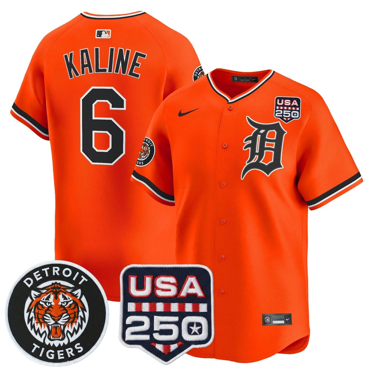 Camisa MLB Men’s Detroit 2026 Alternativa Vapor Premier Limited Jersey – 250America Patch