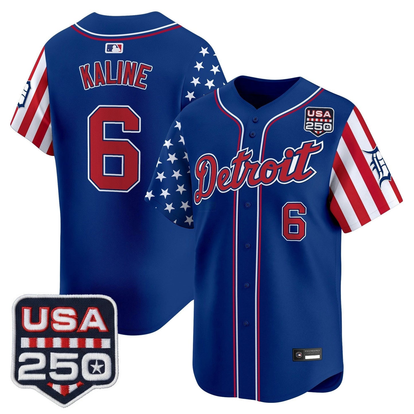 Camisa MLB Men’s Detroit “America250 Edition” Vapor Premier Limited Jersey