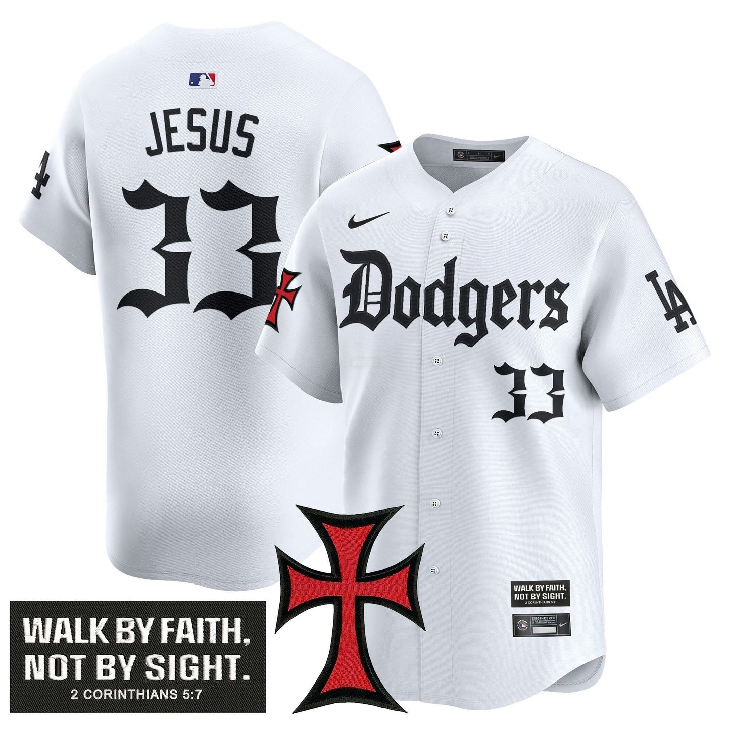 Camisa MLB Men’s ‘Faith & Glory Edition’ Vapor Premier Limited Jersey
