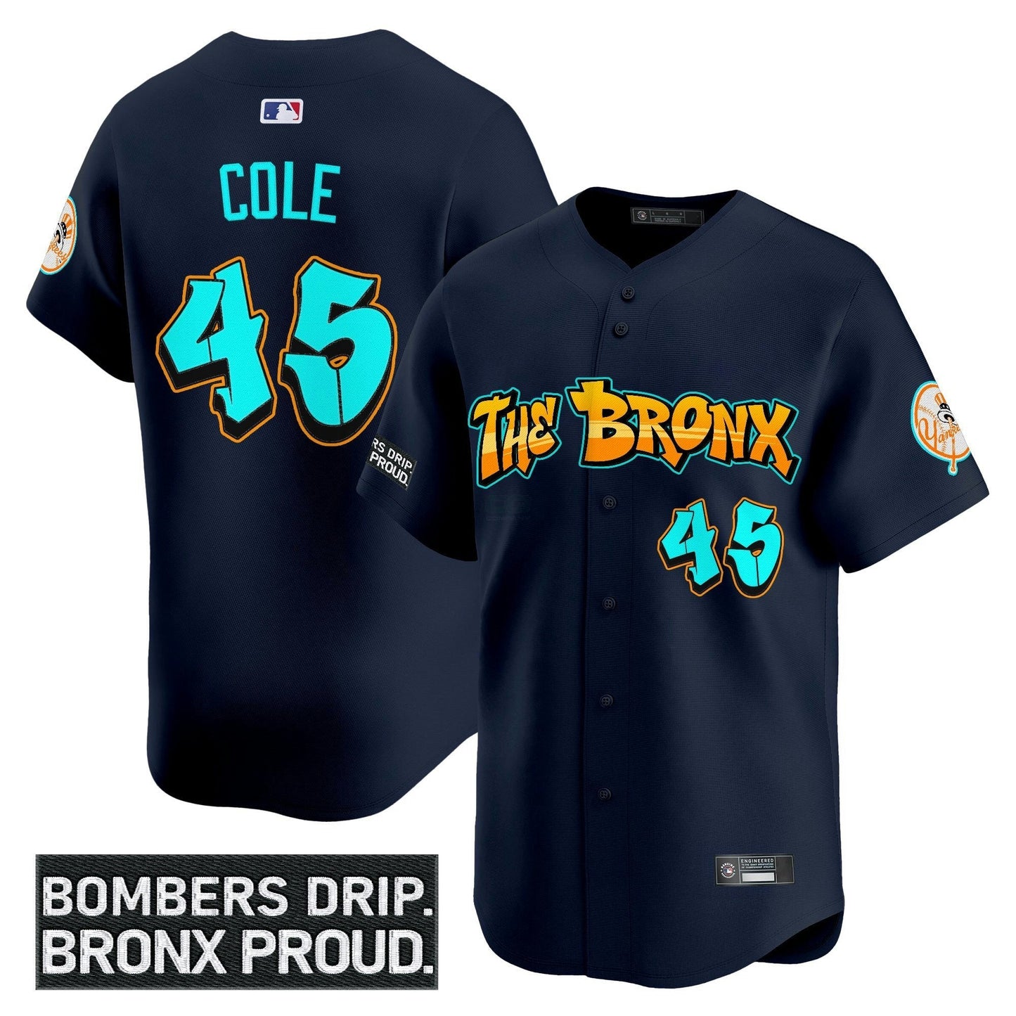 Camisa MLB Men’s ‘Graffiti Bronx Bombers Edition’ Vapor Premier Limited Jersey