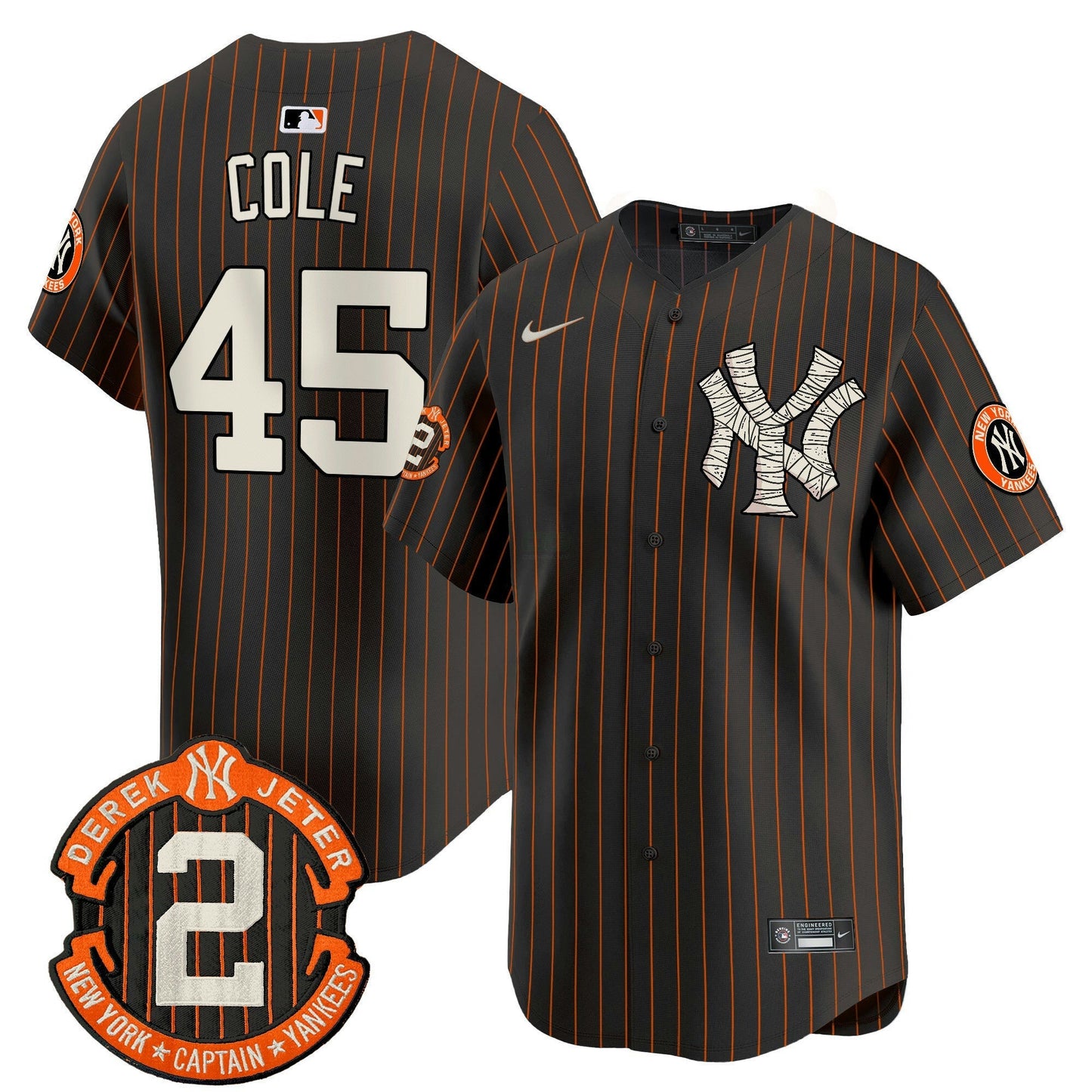 Camisa MLB New York Yankees Men’s Halloween Vapor Premier Limited Jersey