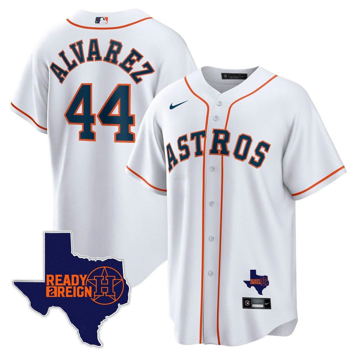 Camisa MLB Men’s Houston 2024 Ready 2 Reign Cool Base Jersey